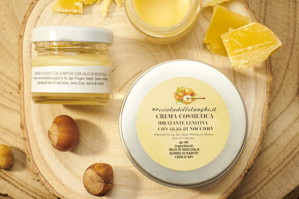 Cosmetica naturale alla nocciola
