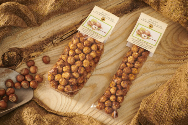 Nocciole al caramello salato