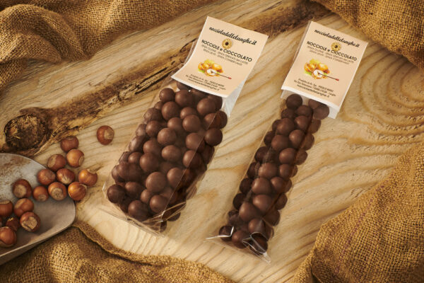Nocciole con cioccolato